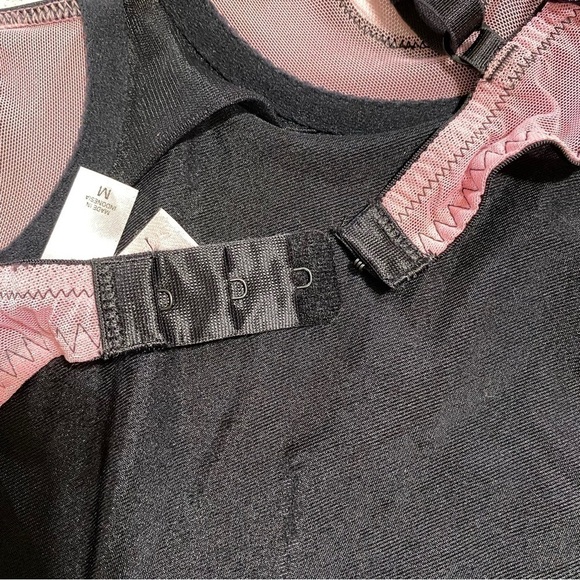 VICTORIA’S Secret mesh cutout black satin bustier size M - Picture 10 of 14